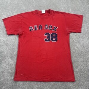 Boston Red Sox Majestic VTG Y2K Curt Schilling Men's Jersey T Shirt Size L